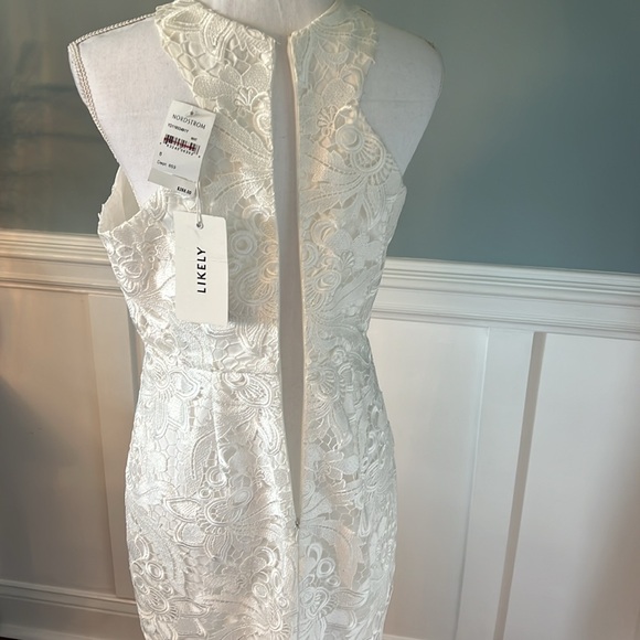 White Lace size 8 Likely women’s Dress - Picture 7 of 11